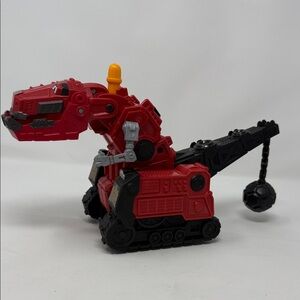Dinotrux Dreamworks 2015 Red Crane T-REX Dinasaur (doesn’t talk)